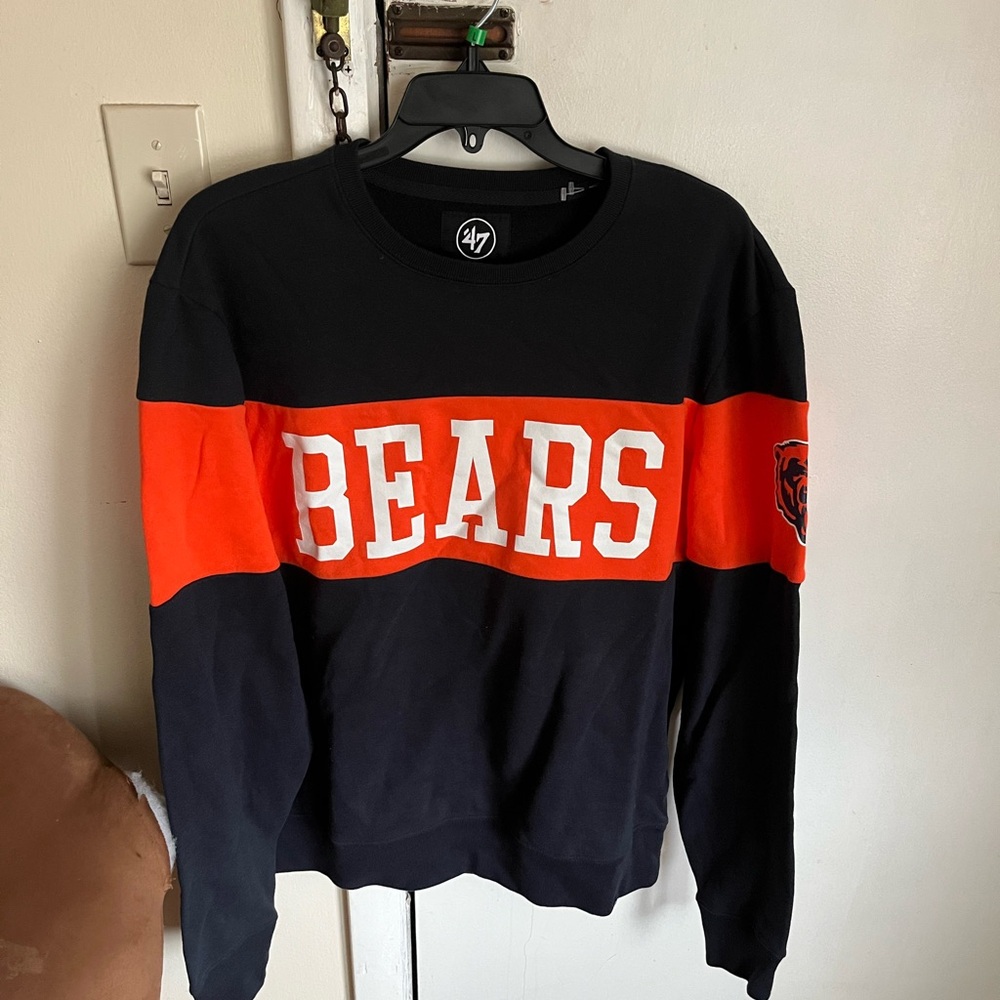 Chicago Bears 47 brand men’s NFL crew sweatshirt L
